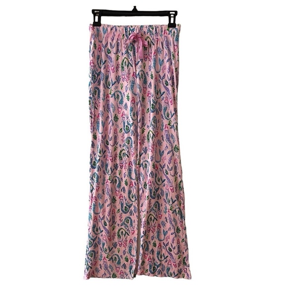 LILLY PULITZER PAJAMA PANTS IN PINK BLOSSOM GIRLS NIGHT OUT SIZE XS - Picture 2 of 14